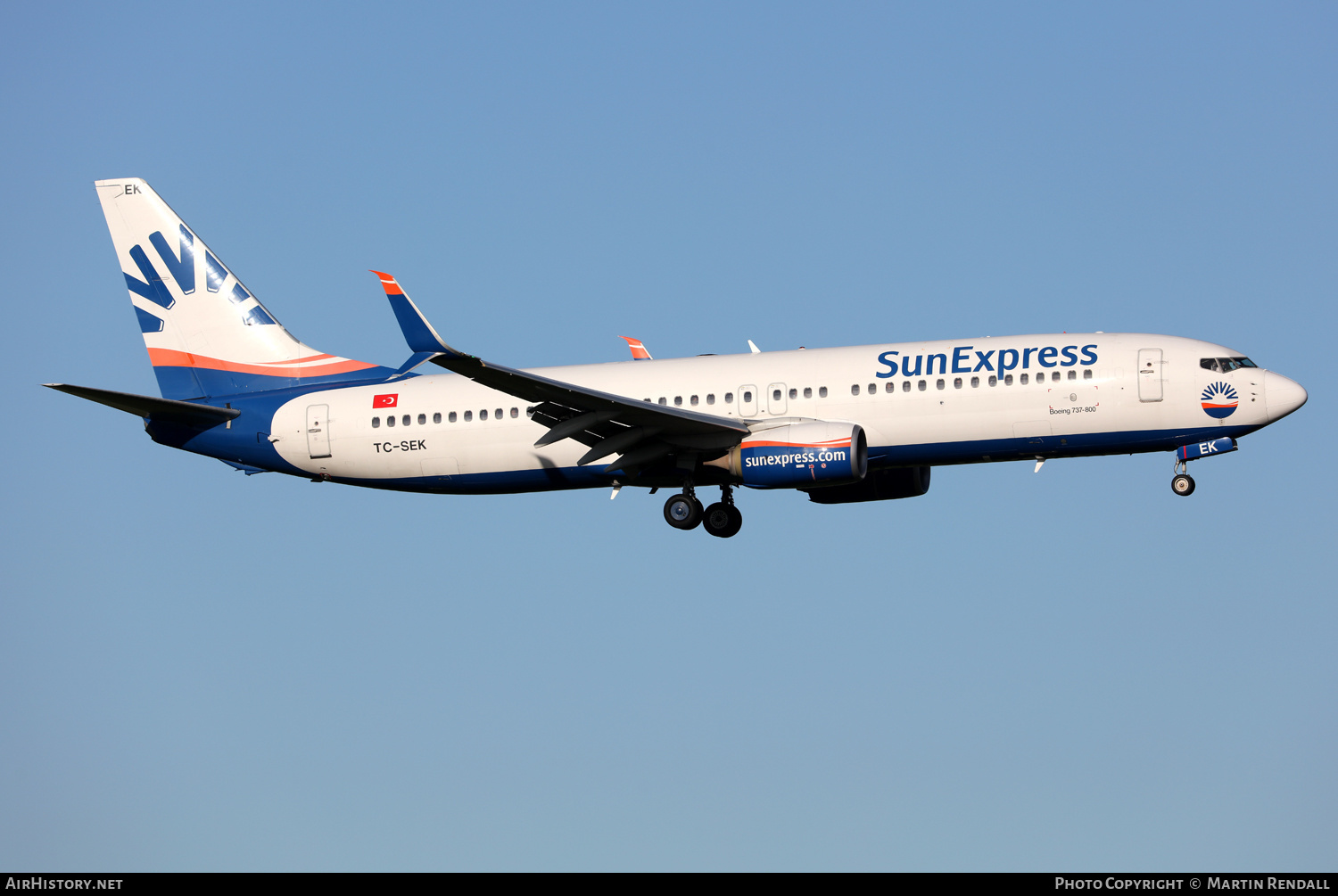 Aircraft Photo of TC-SEK | Boeing 737-8HC | SunExpress | AirHistory.net #640830