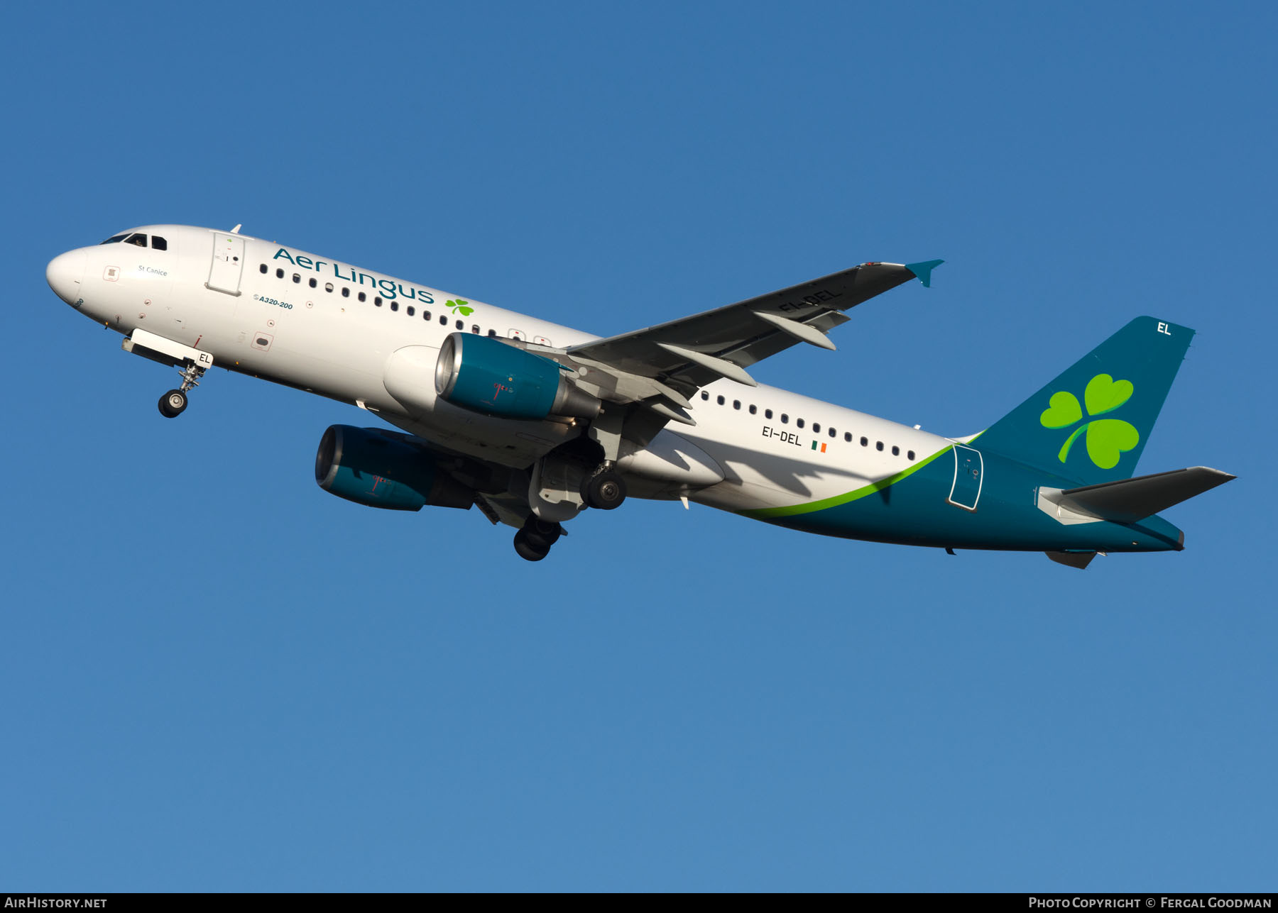 Aircraft Photo of EI-DEL | Airbus A320-214 | Aer Lingus | AirHistory.net #640834