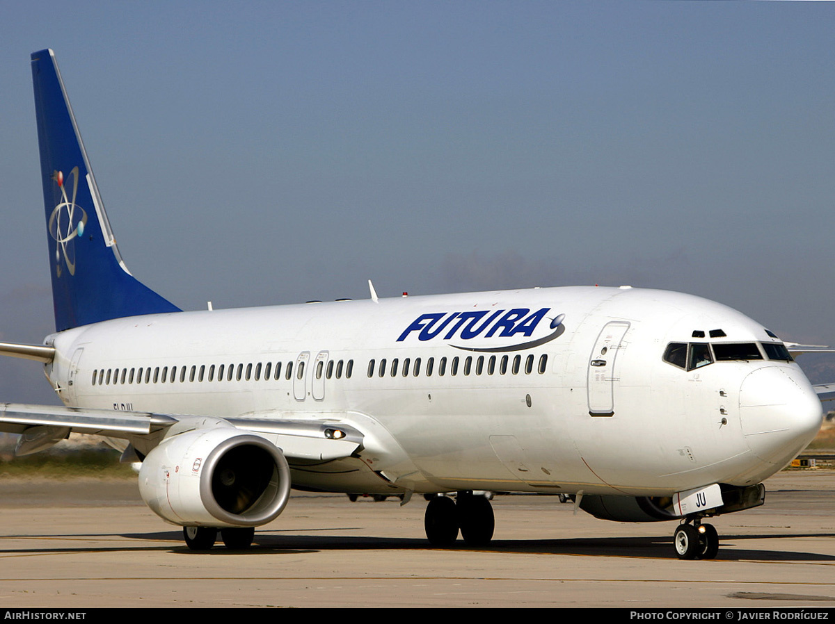 Aircraft Photo of EI-DJU | Boeing 737-86N | Futura International Airways | AirHistory.net #640843