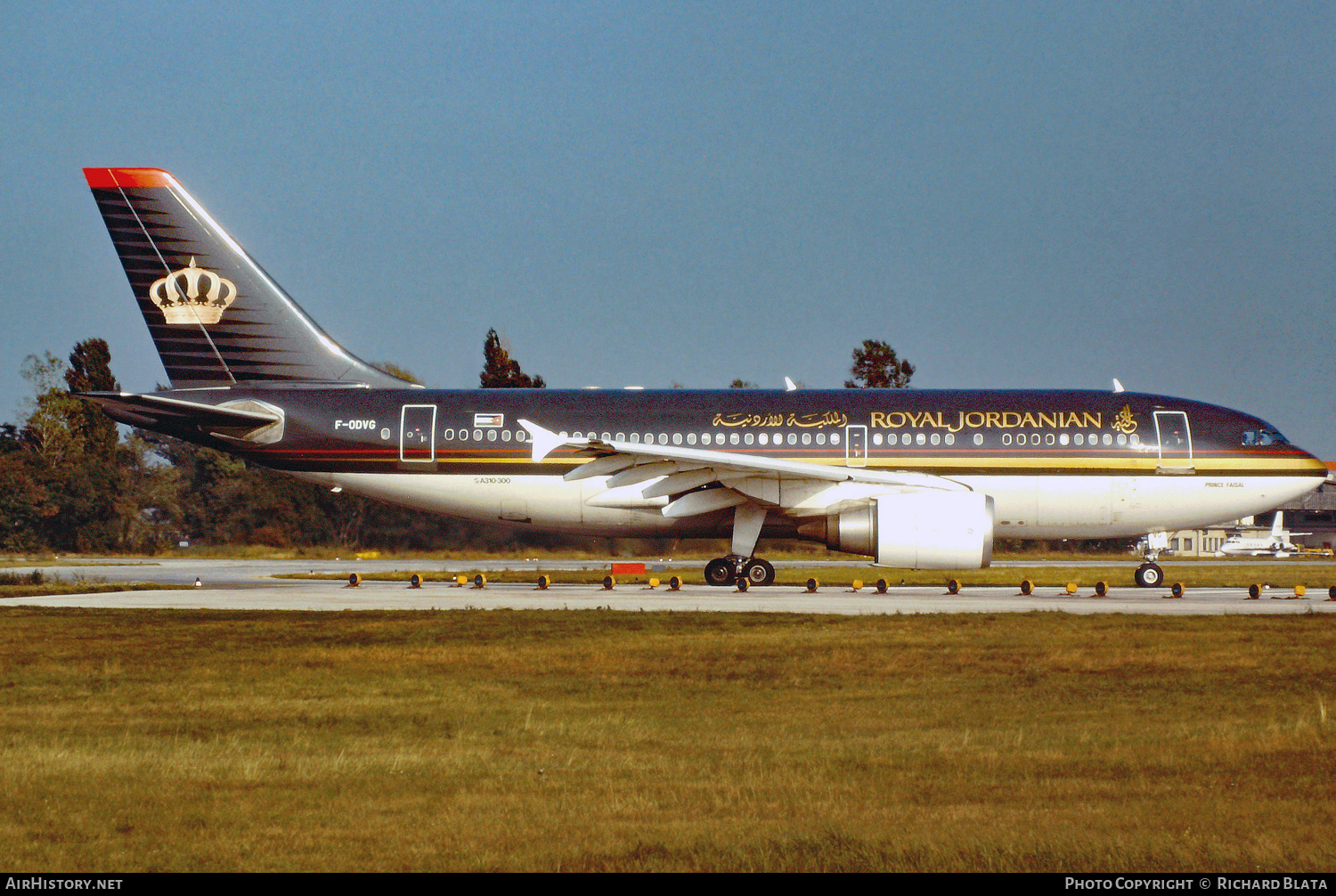 Aircraft Photo of F-ODVG | Airbus A310-304 | Royal Jordanian Airlines | AirHistory.net #640844