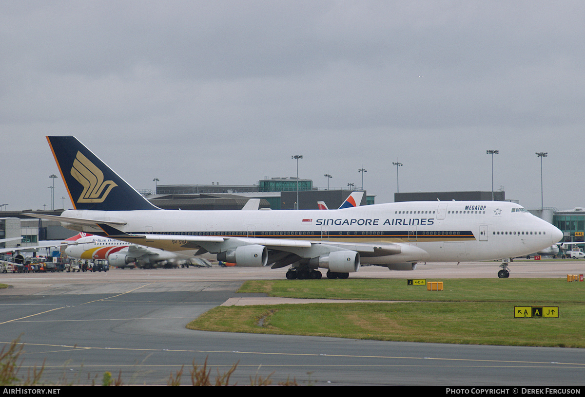 Aircraft Photo of 9V-SMU | Boeing 747-412 | Singapore Airlines | AirHistory.net #640861