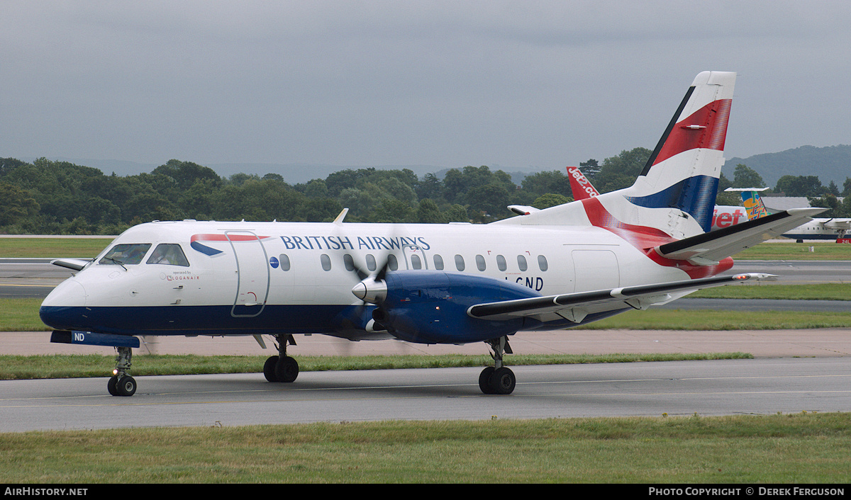 Aircraft Photo of G-LGND | Saab 340B | British Airways | AirHistory.net #640863