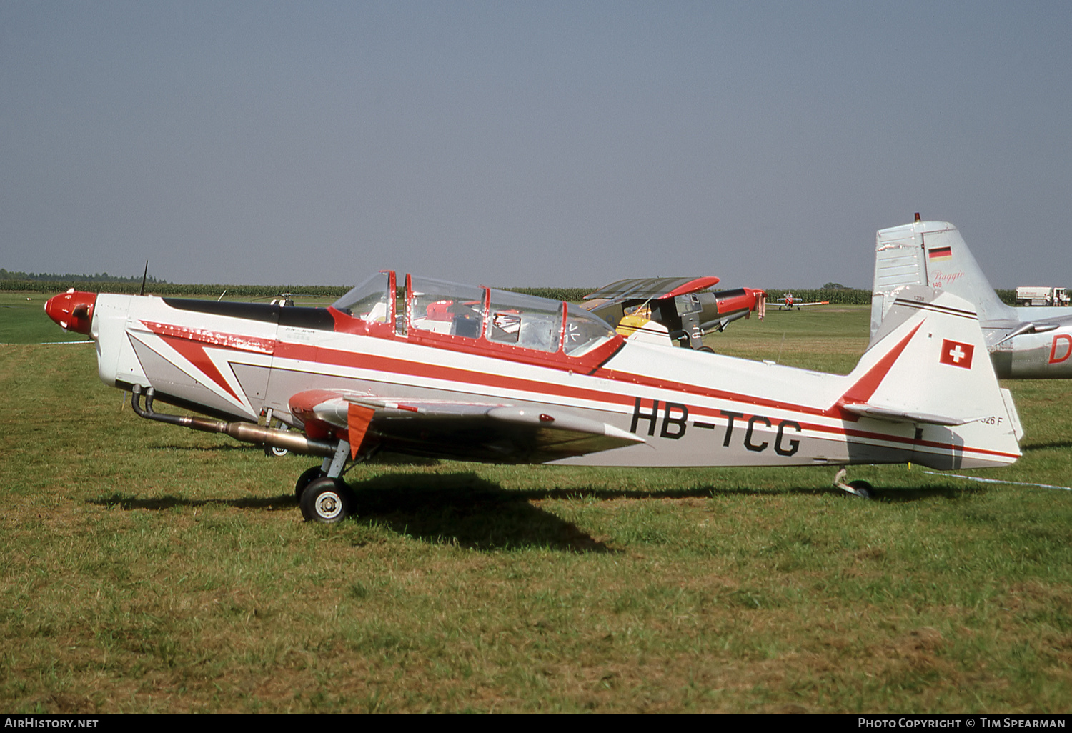 Aircraft Photo of HB-TCG | Zlin Z-526F Trener Master | AirHistory.net #640871