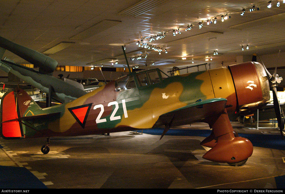 Aircraft Photo of 221 | Fokker D.XXI (replica) | Netherlands - Air Force | AirHistory.net #640882