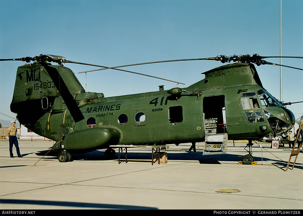 Aircraft Photo of 154803 | Boeing Vertol CH-46E Sea Knight | USA - Marines | AirHistory.net #640887