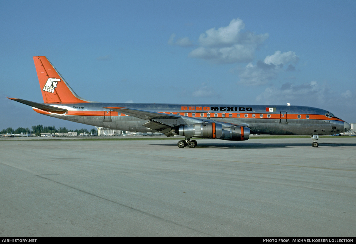 Aircraft Photo of XA-SIB | Douglas DC-8-51 | AeroMéxico | AirHistory.net #640889