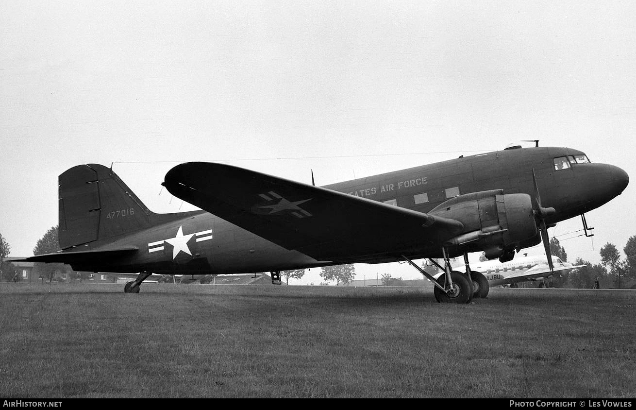 Aircraft Photo of 44-77016 / 477016 | Douglas C-47D Skytrain | USA - Air Force | AirHistory.net #640904