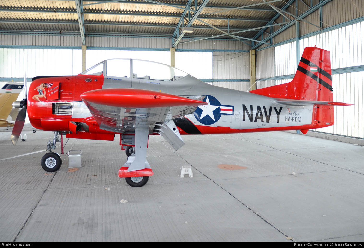 Aircraft Photo of HA-RDM | North American T-28A Trojan | USA - Navy | AirHistory.net #640915