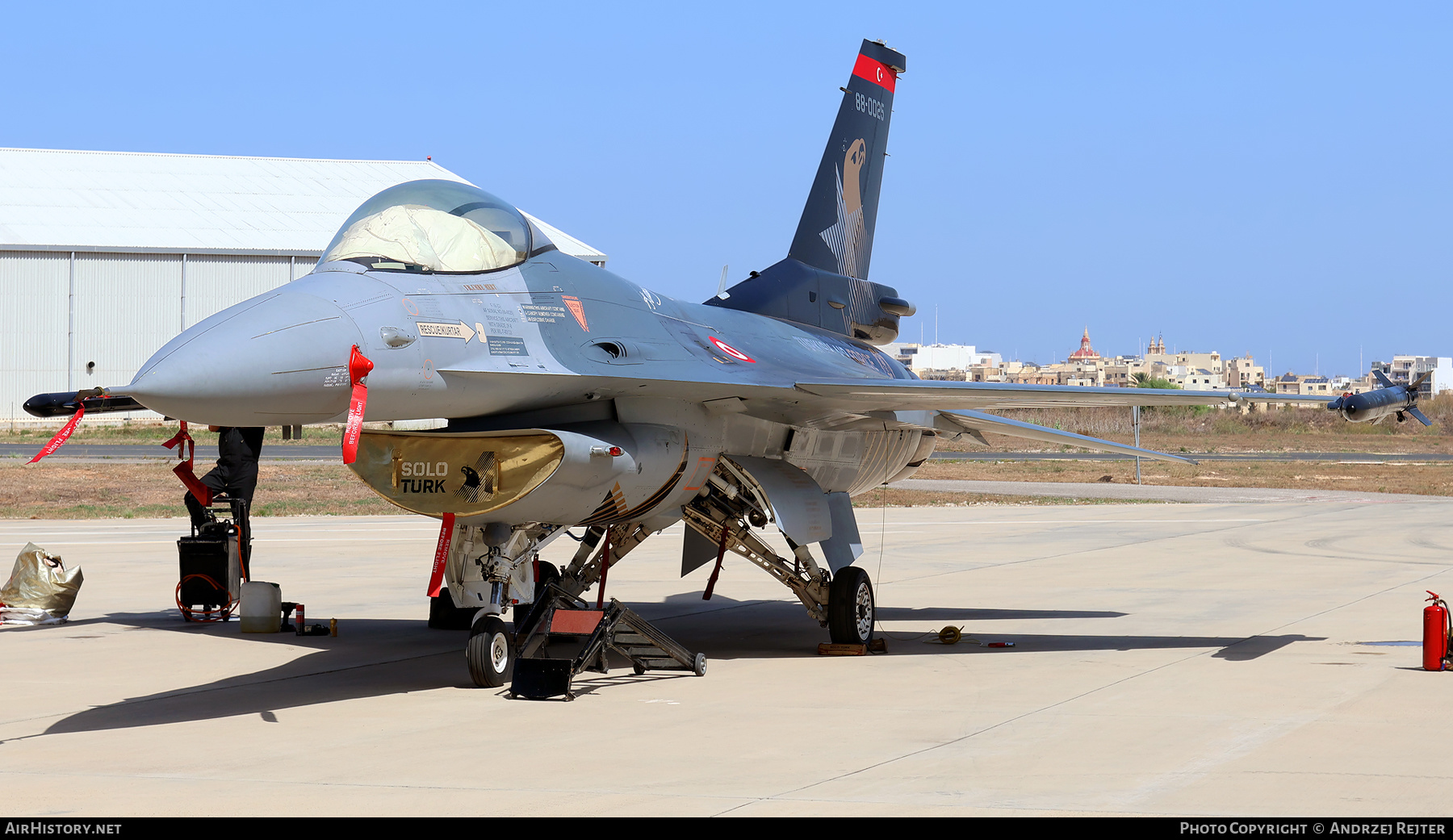 Aircraft Photo of 88-0025 | Lockheed Martin F-16C Fighting Falcon | Turkey - Air Force | AirHistory.net #640918