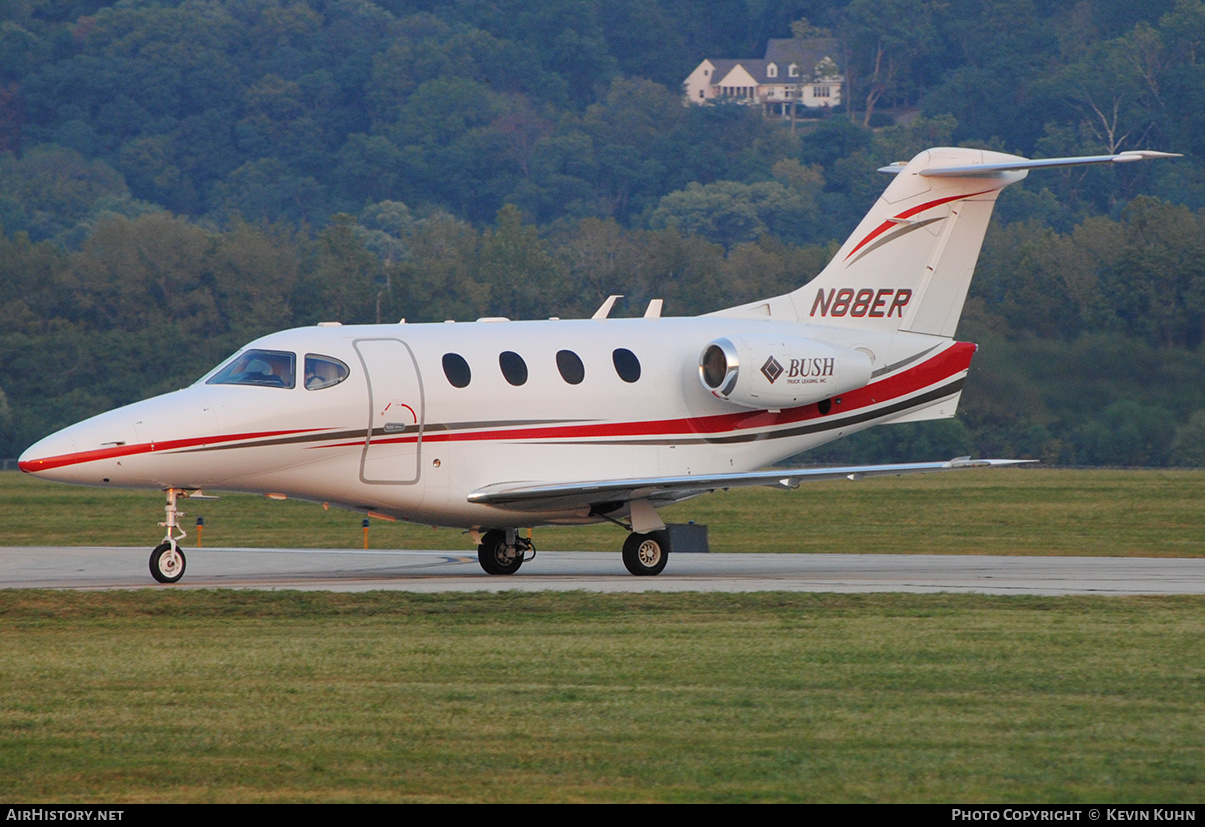 Aircraft Photo of N88ER | Raytheon 390 Premier I | Bush Truck Leasing | AirHistory.net #640922