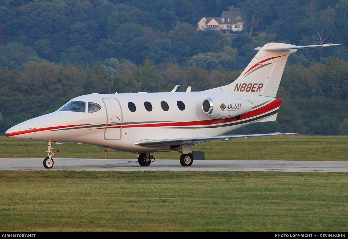 Aircraft Photo of N88ER | Raytheon 390 Premier I | Bush Truck Leasing | AirHistory.net #640922