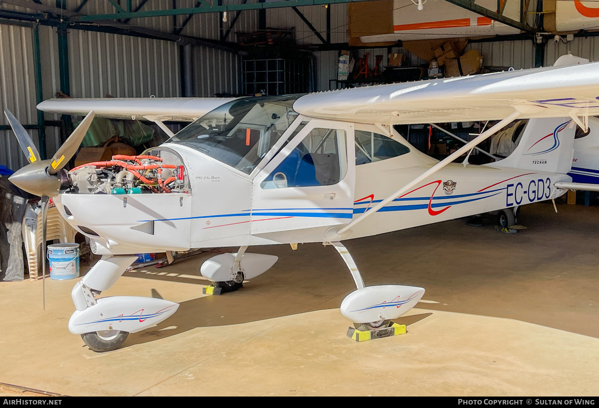 Aircraft Photo of EC-GD3 | Tecnam P-92 Echo Super | AirHistory.net #640924