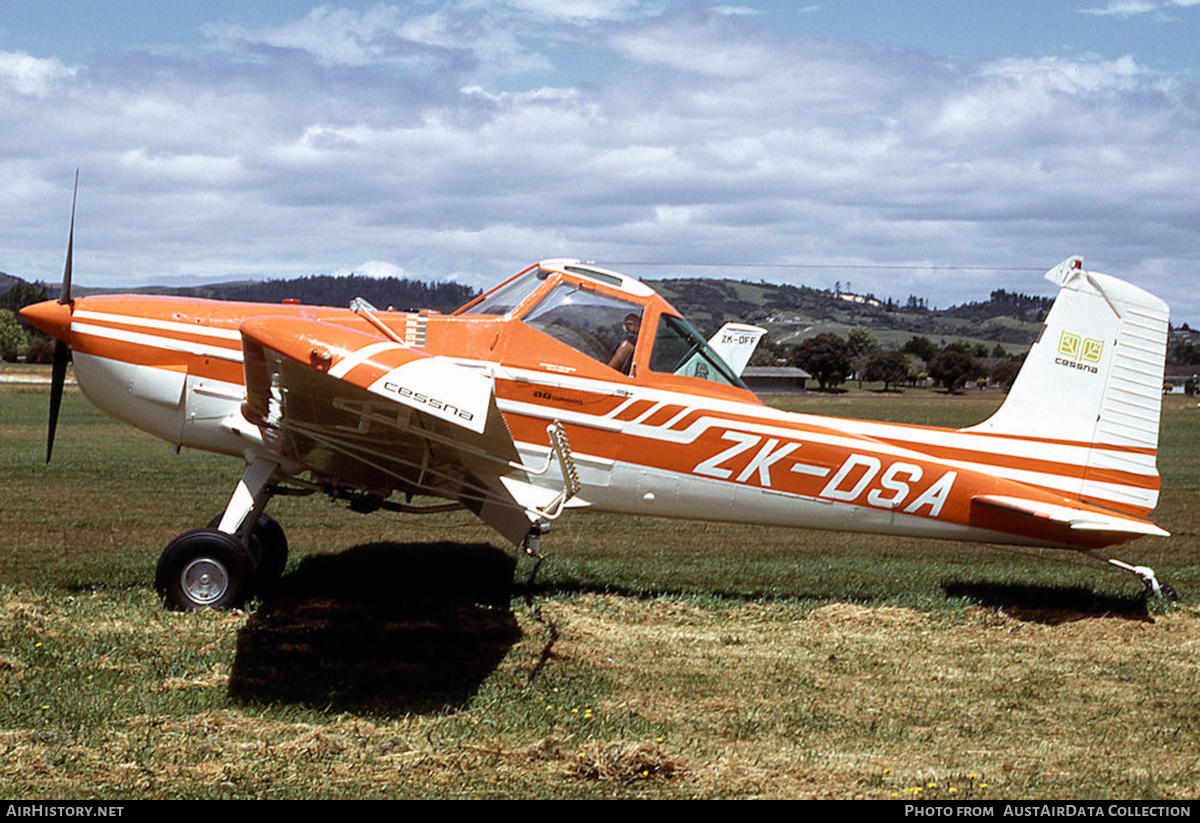 Aircraft Photo of ZK-DSA | Cessna A188B AgWagon | AirHistory.net #640956