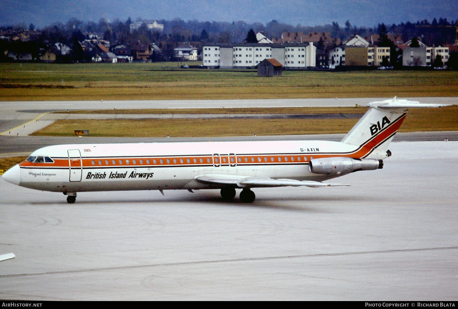 Aircraft Photo of G-AXLN | BAC 111-523FJ One-Eleven | British Island Airways - BIA | AirHistory.net #640981