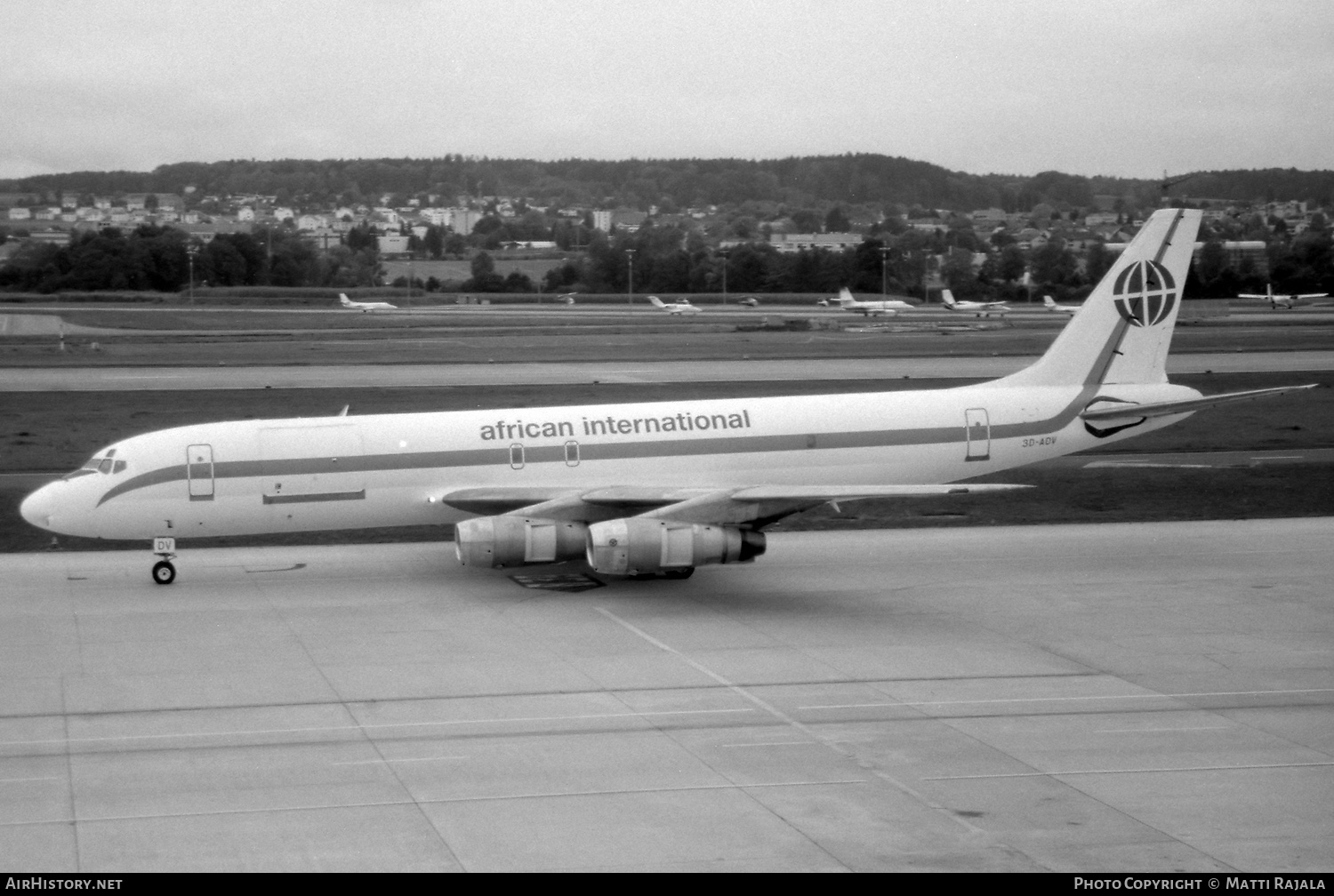 Aircraft Photo of 3D-ADV | McDonnell Douglas DC-8-54AF Jet Trader | African International Airways | AirHistory.net #640985