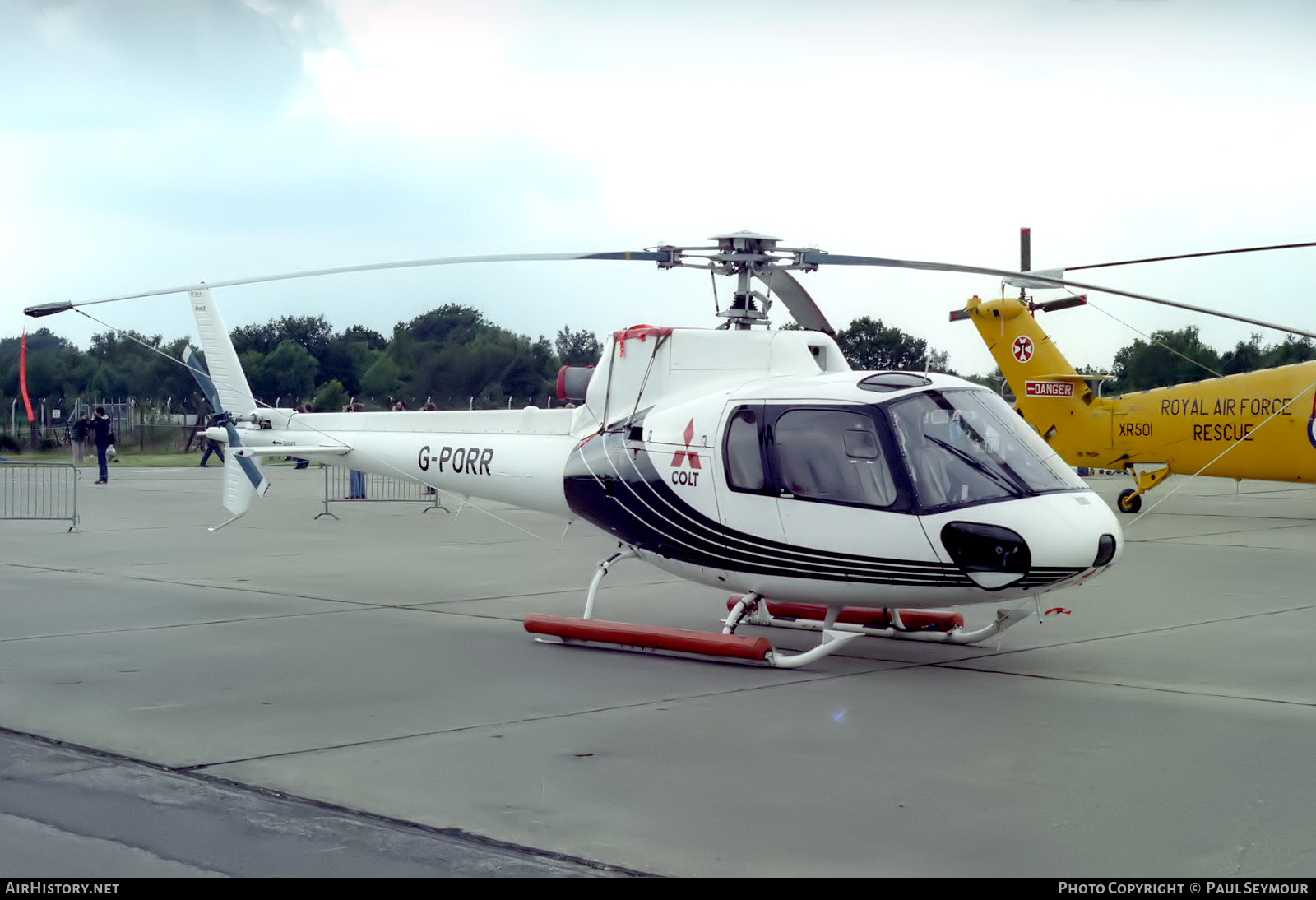 Aircraft Photo of G-PORR | Aerospatiale AS-350B Ecureuil | Colt Car Company | AirHistory.net #640993