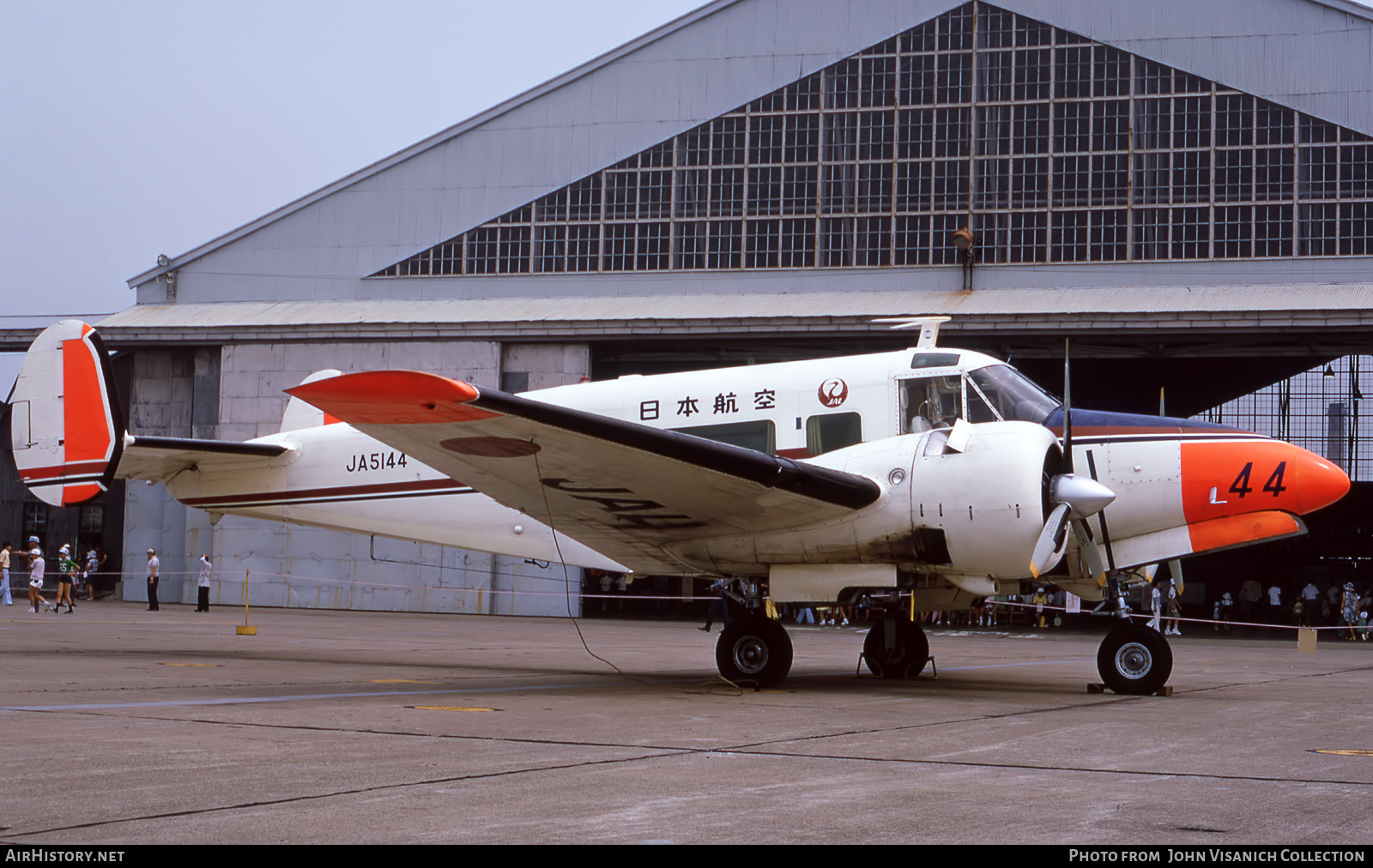 Aircraft Photo of JA5144 | Beech H18 Tri-Gear | Japan Air Lines - JAL | AirHistory.net #640995