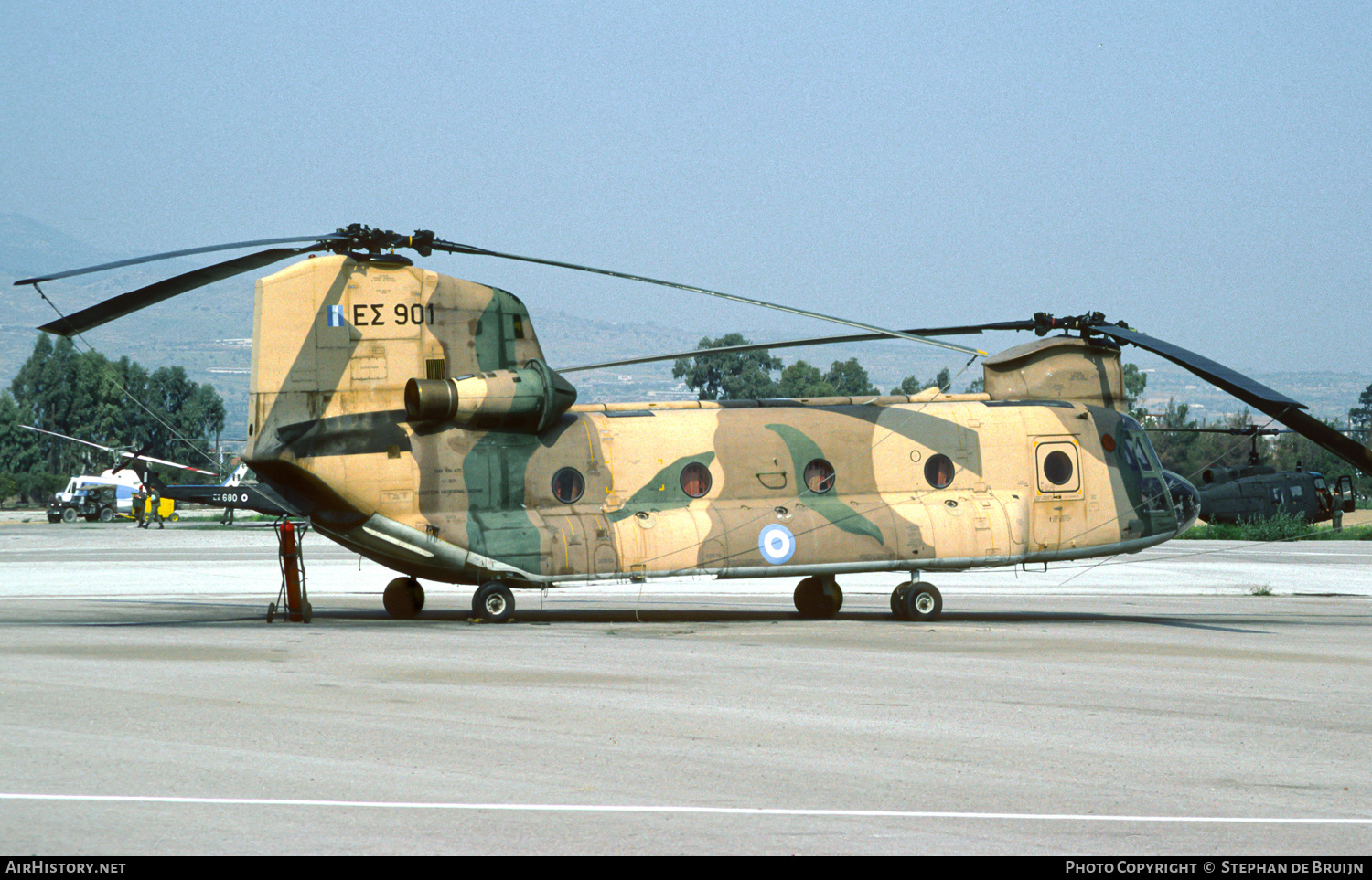 Aircraft Photo of ES901 | Boeing CH-47C Chinook (219) | Greece - Army | AirHistory.net #641020