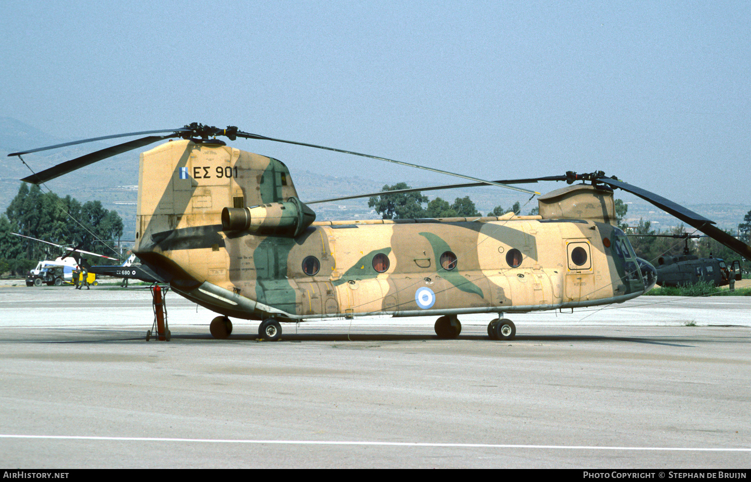 Aircraft Photo of ES901 | Boeing Vertol CH-47C Chinook | Greece - Army | AirHistory.net #641020
