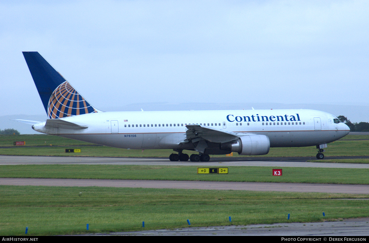 Aircraft Photo of N76156 | Boeing 767-224/ER | Continental Airlines | AirHistory.net #641032