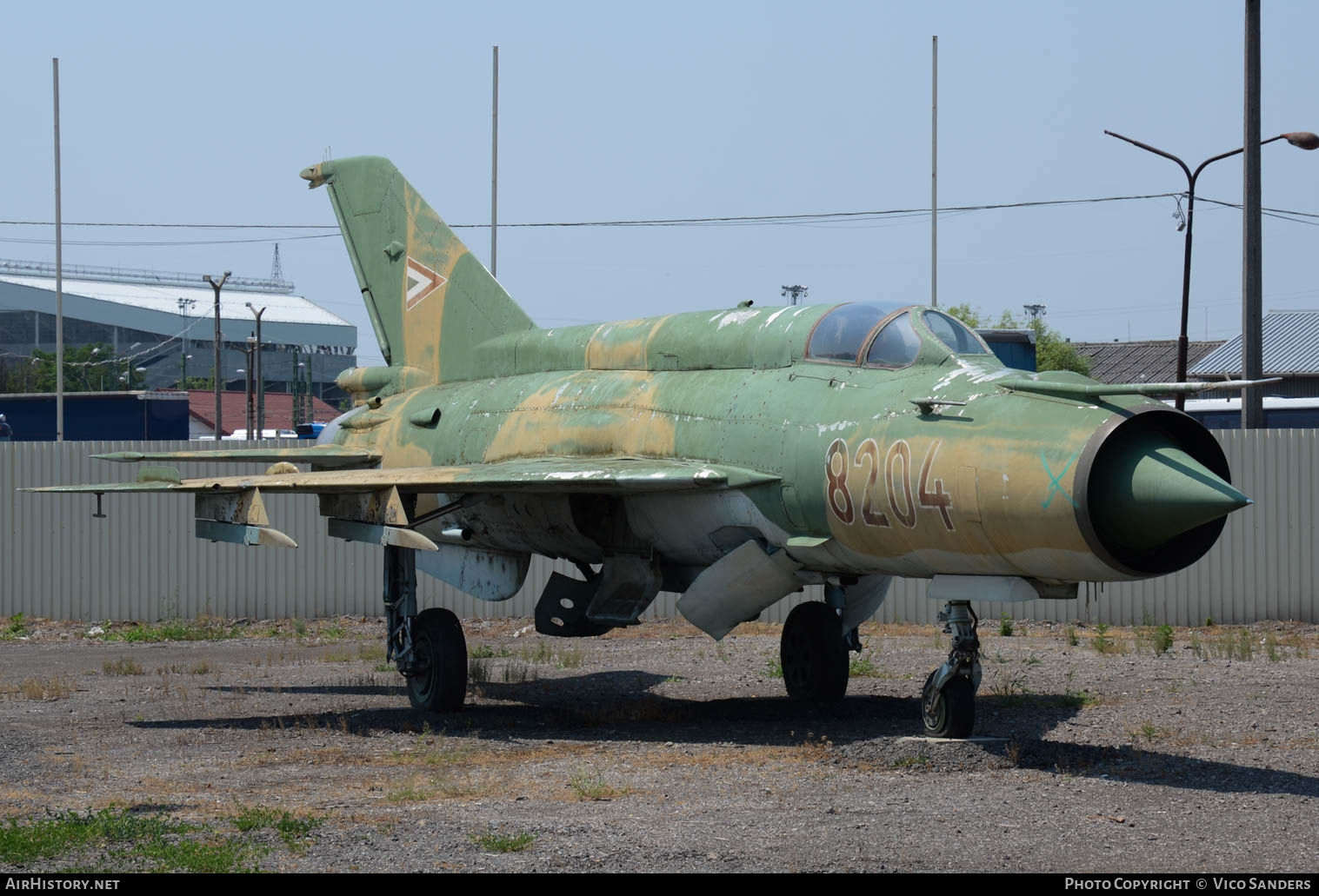 Aircraft Photo of 8204 | Mikoyan-Gurevich MiG-21MF | Hungary - Air Force | AirHistory.net #641039