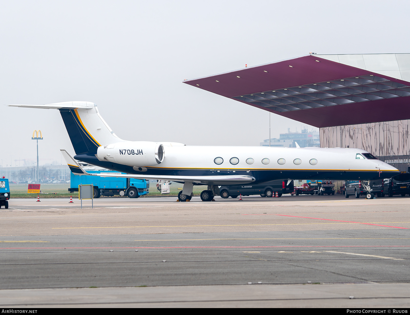 Aircraft Photo of N708JH | Gulfstream Aerospace G-V-SP Gulfstream G550 | AirHistory.net #641080