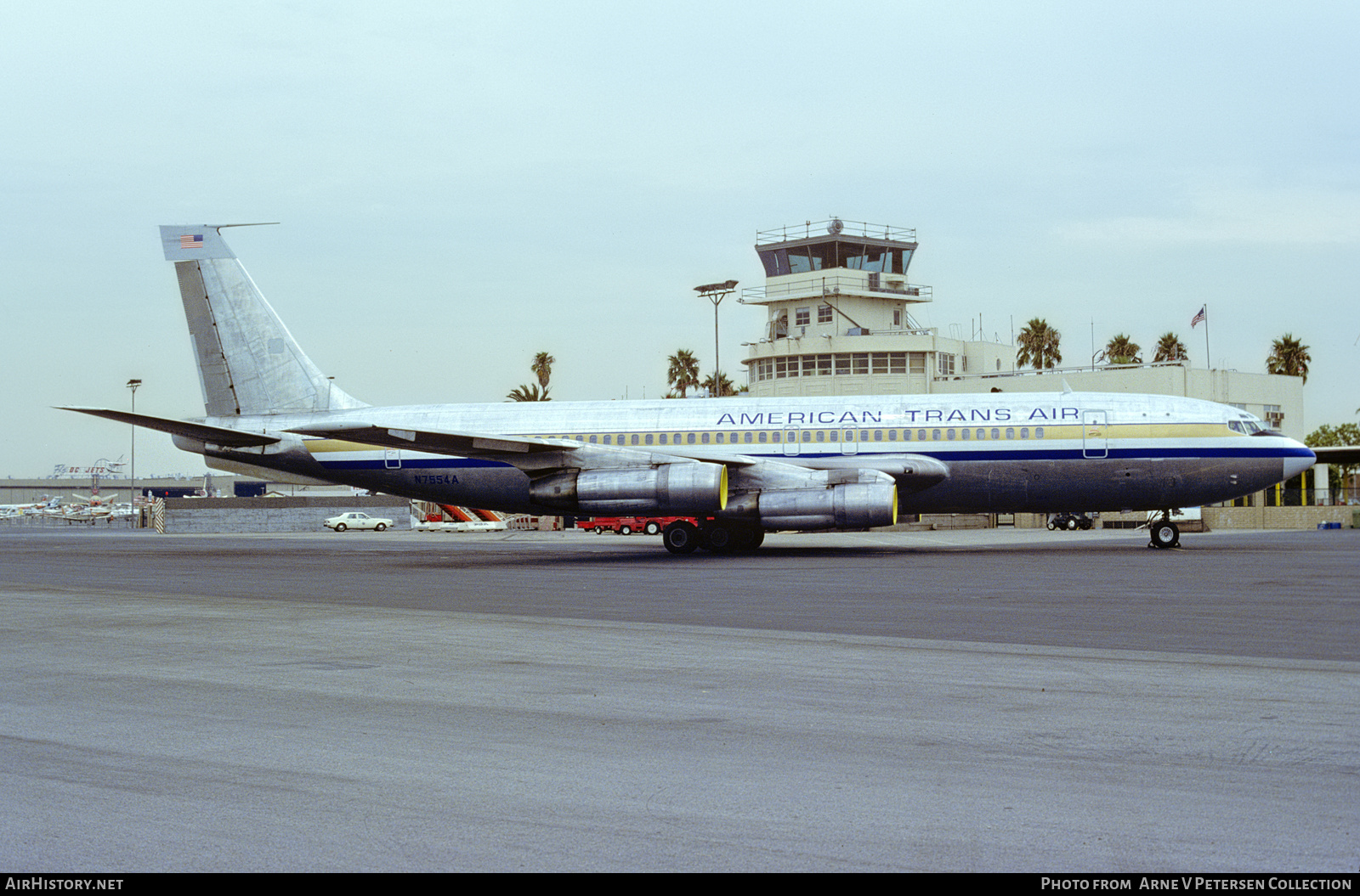 Aircraft Photo of N7554A | Boeing 707-123B | American Trans Air - ATA | AirHistory.net #641086