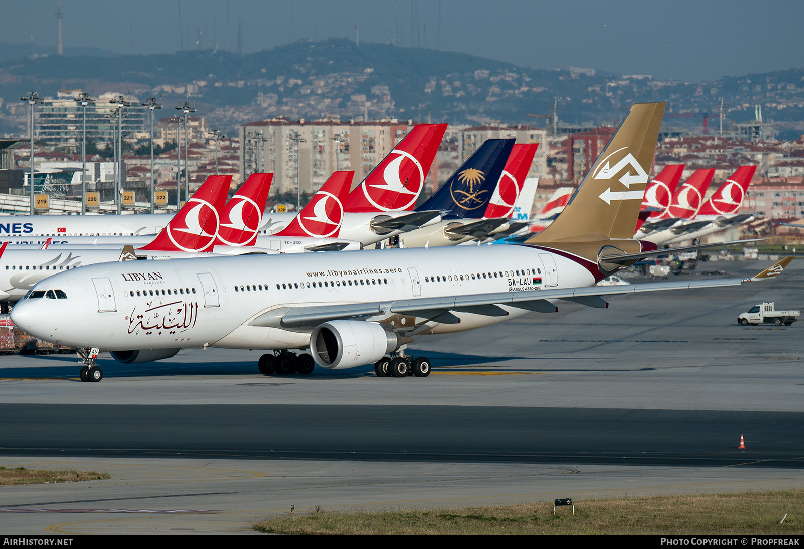 Aircraft Photo of 5A-LAU | Airbus A330-202 | Libyan Airlines | AirHistory.net #641087