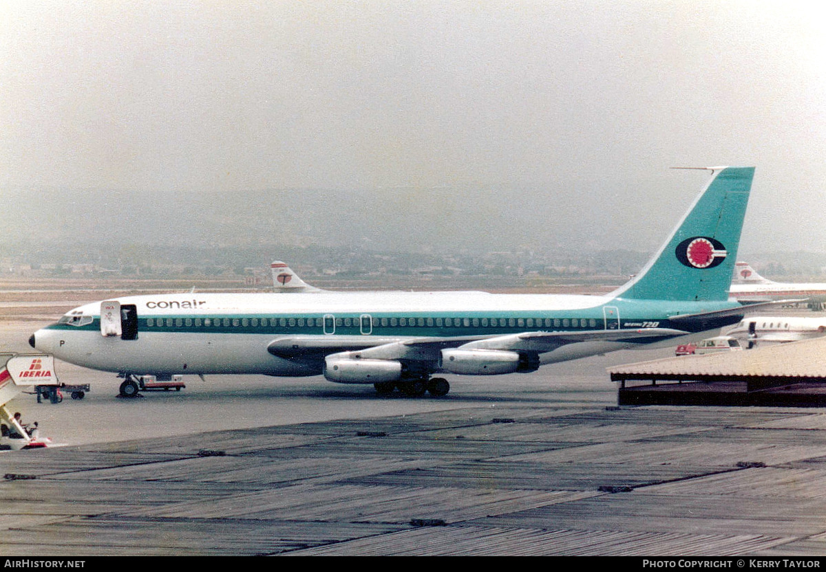 Aircraft Photo of OY-DSP | Boeing 720-025 | Conair of Scandinavia | AirHistory.net #641090
