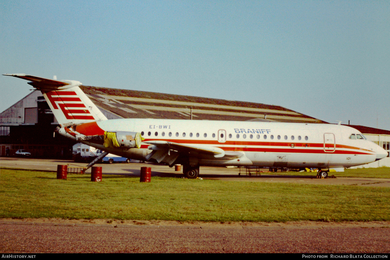 Aircraft Photo of EI-BWI | BAC 111-201AC One-Eleven | Braniff | AirHistory.net #641105