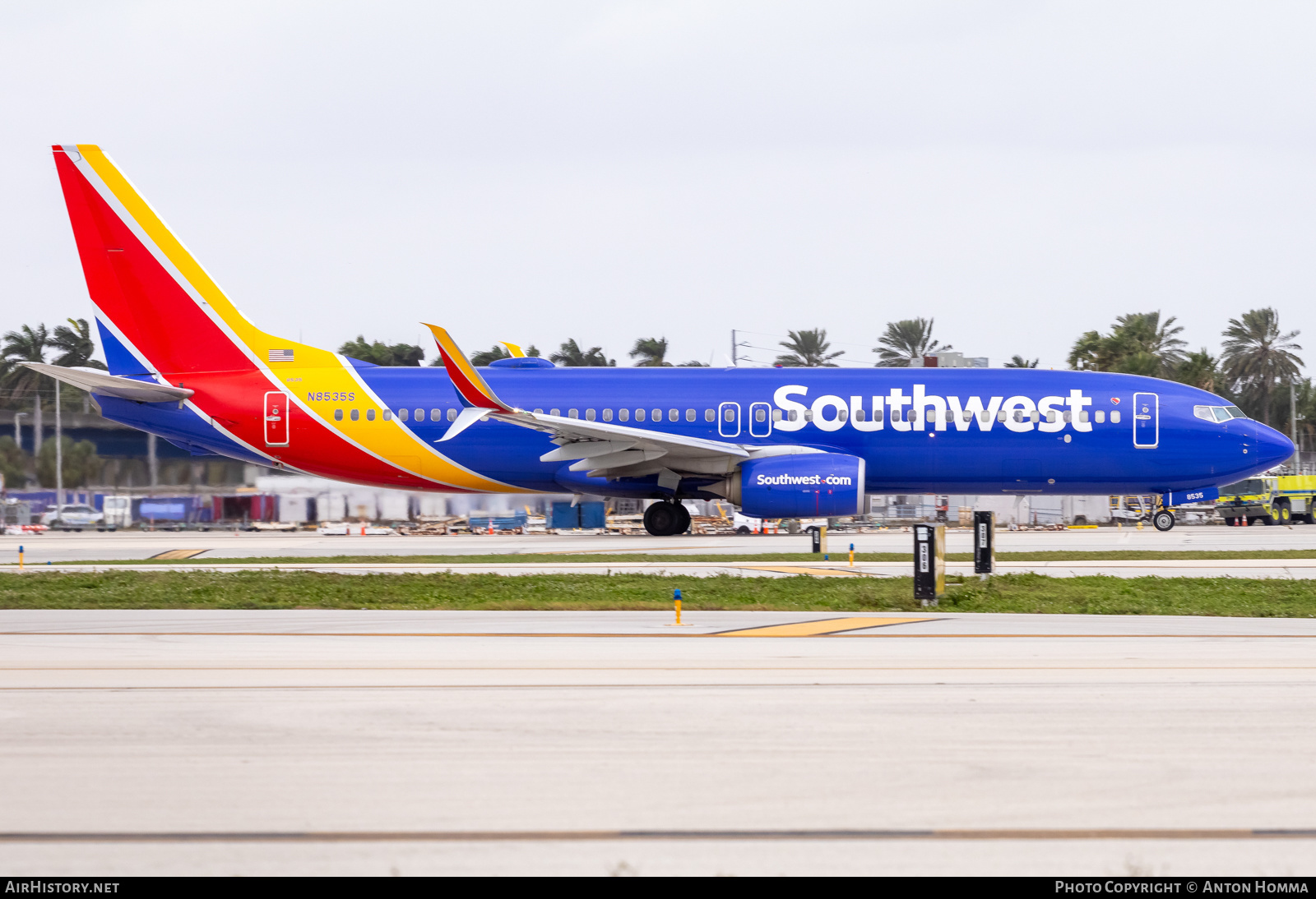 Aircraft Photo of N8535S | Boeing 737-800 | Southwest Airlines | AirHistory.net #641115