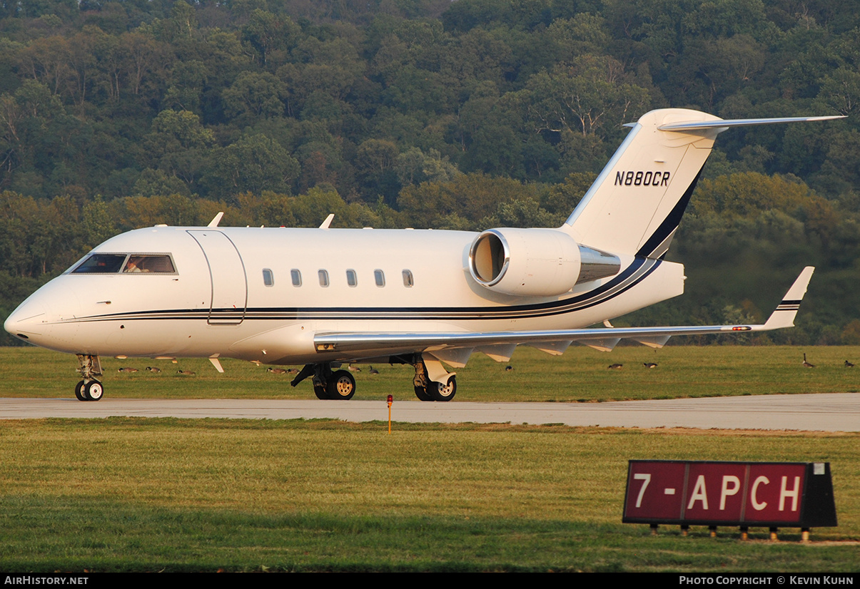 Aircraft Photo of N880CR | Bombardier Challenger 604 (CL-600-2B16) | AirHistory.net #641126