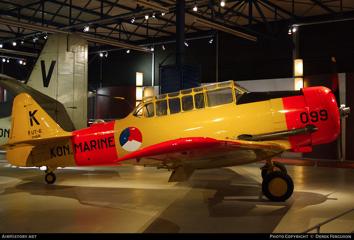 Aircraft Photo of 099 | North American AT-16 Harvard IIB | Netherlands - Navy | AirHistory.net #641141