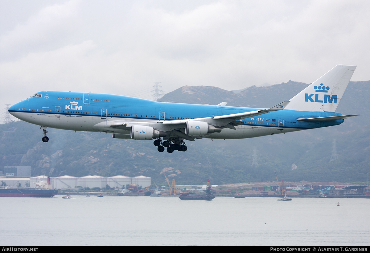 Aircraft Photo of PH-BFV | Boeing 747-406M | KLM - Royal Dutch Airlines | AirHistory.net #641147