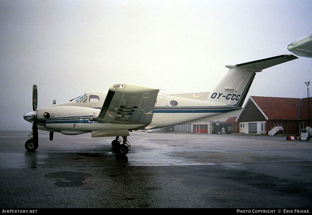 Aircraft Photo of OY-CCC | Beech F90 King Air | AirHistory.net #641192