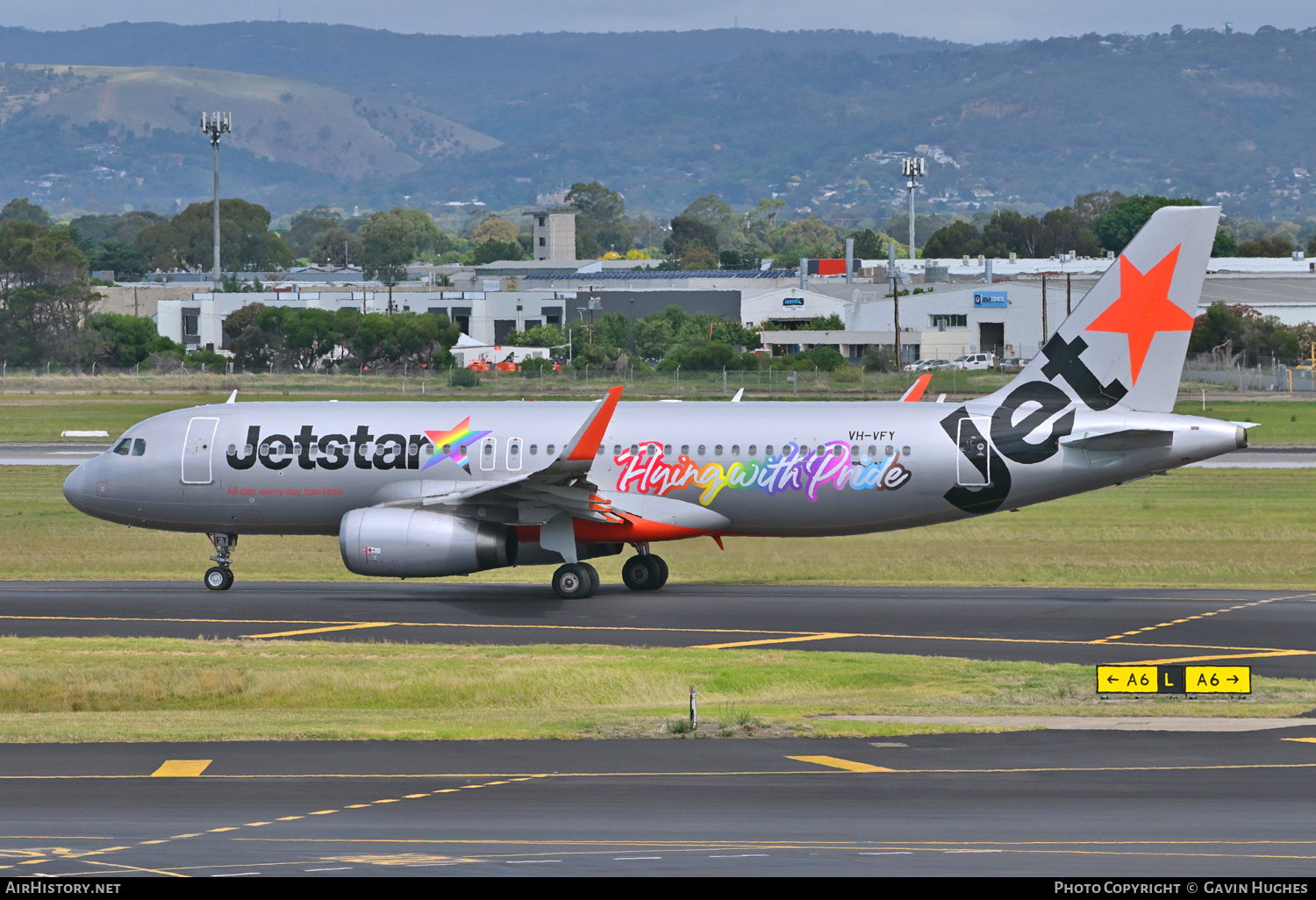 Aircraft Photo of VH-VFY | Airbus A320-232 | Jetstar Airways | AirHistory.net #641196