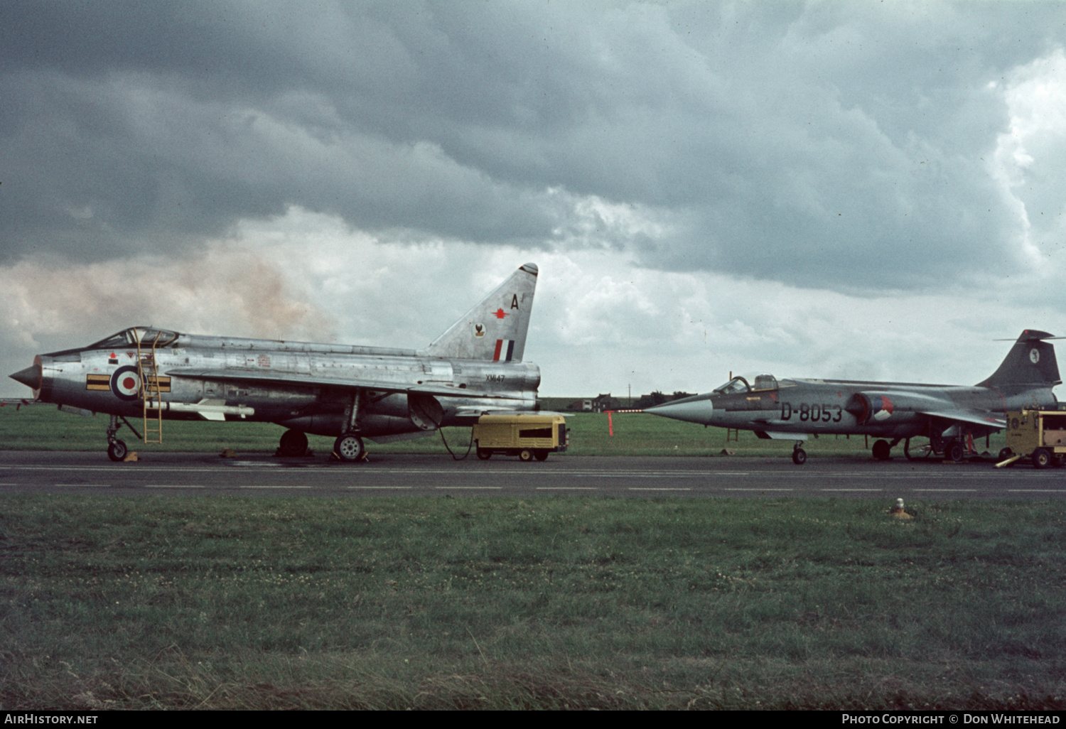 Aircraft Photo of XM147 | English Electric Lightning F1 | UK - Air Force | AirHistory.net #641202