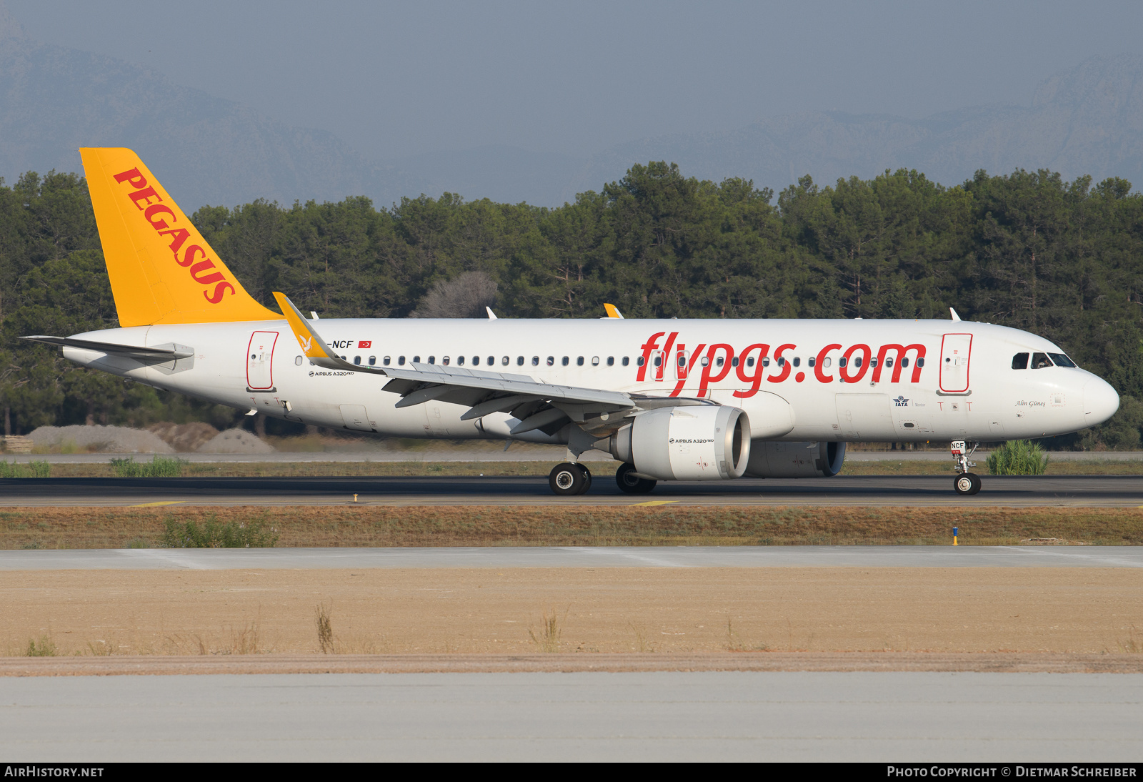 Aircraft Photo of TC-NCF | Airbus A320-251N | Pegasus Airlines | AirHistory.net #641208