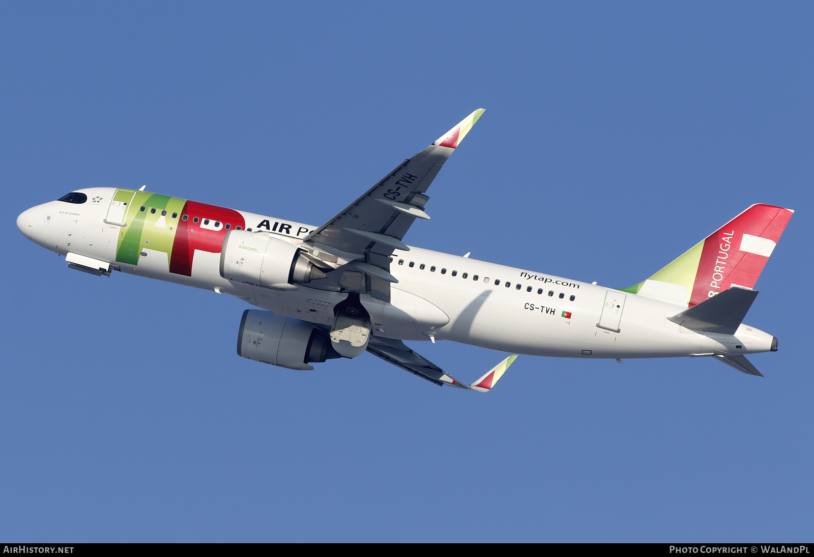 Aircraft Photo of CS-TVH | Airbus A320-251N | TAP Air Portugal | AirHistory.net #641214