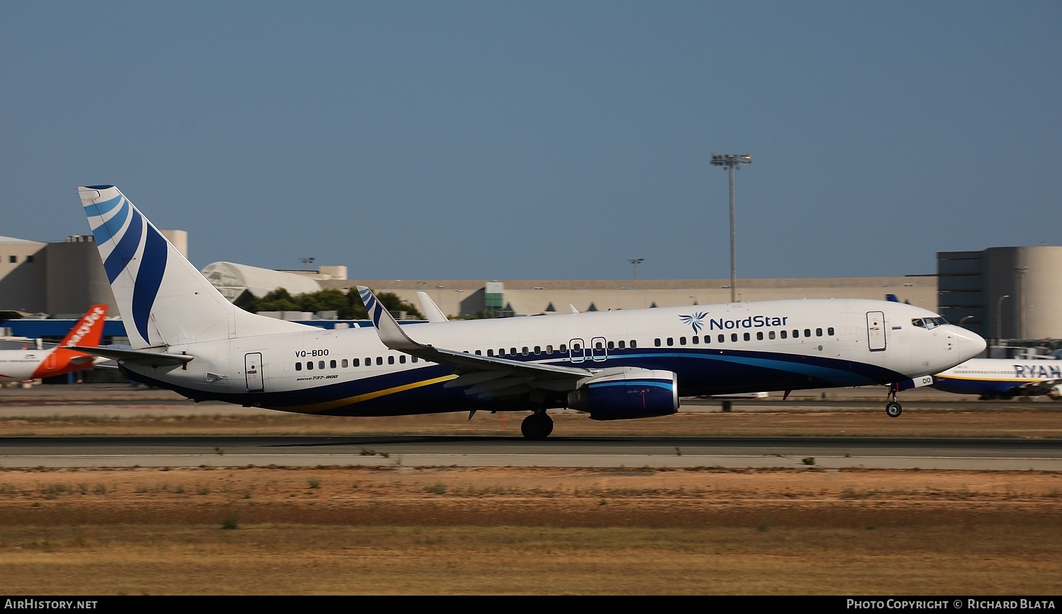 Aircraft Photo of VQ-BDO | Boeing 737-8K5 | NordStar Airlines | AirHistory.net #641219