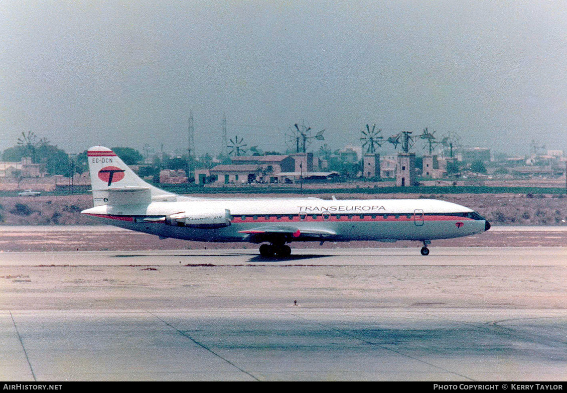 Aircraft Photo of EC-DCN | Sud SE-210 Caravelle 10B1R | Trans Europa | AirHistory.net #641235