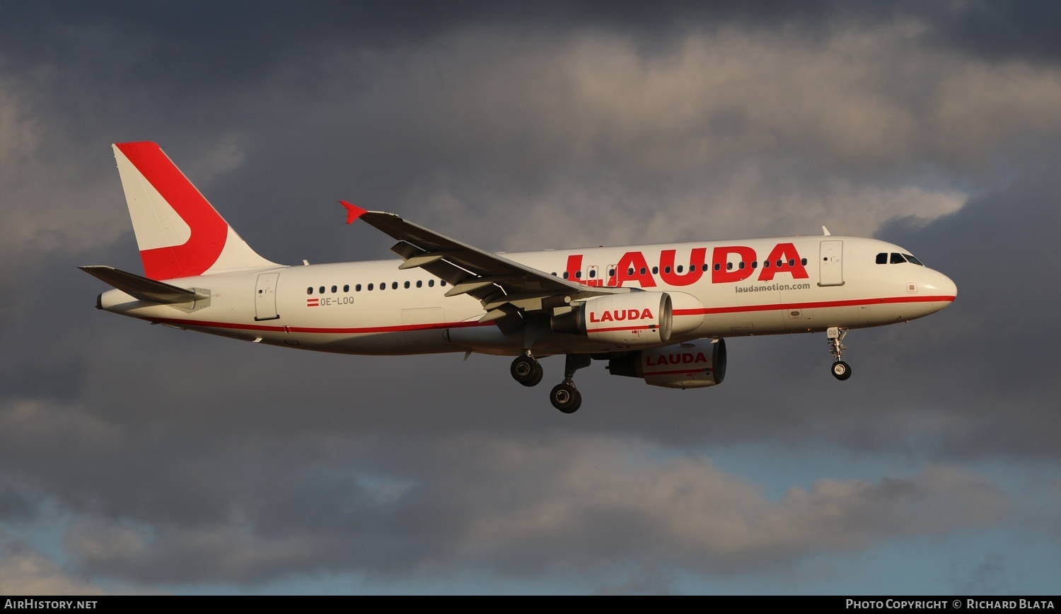 Aircraft Photo of OE-LOQ | Airbus A320-214 | Lauda | AirHistory.net #641239