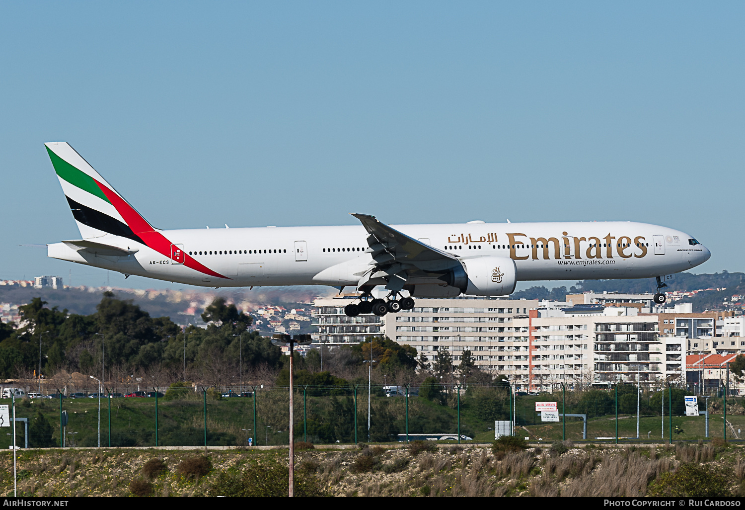 Aircraft Photo of A6-ECS | Boeing 777-31H/ER | Emirates | AirHistory.net #641267