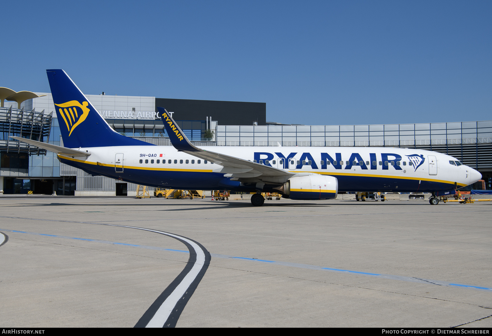 Aircraft Photo of 9H-QAO | Boeing 737-8AS | Ryanair | AirHistory.net #641285