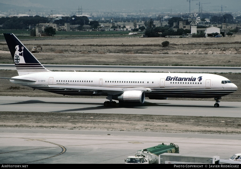 Aircraft Photo of G-OBYB | Boeing 767-304/ER | Britannia Airways | AirHistory.net #641302