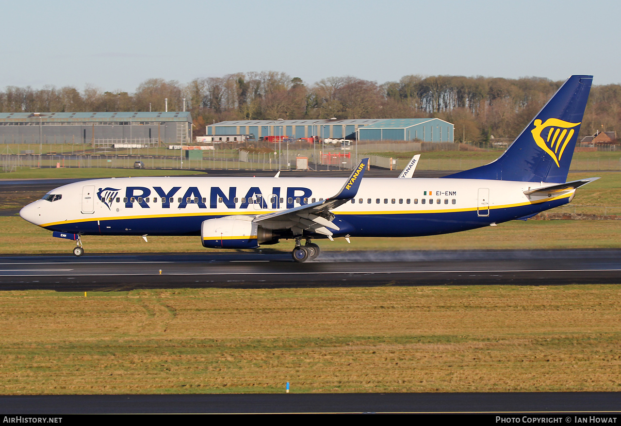 Aircraft Photo of EI-ENM | Boeing 737-8AS | Ryanair | AirHistory.net #641304