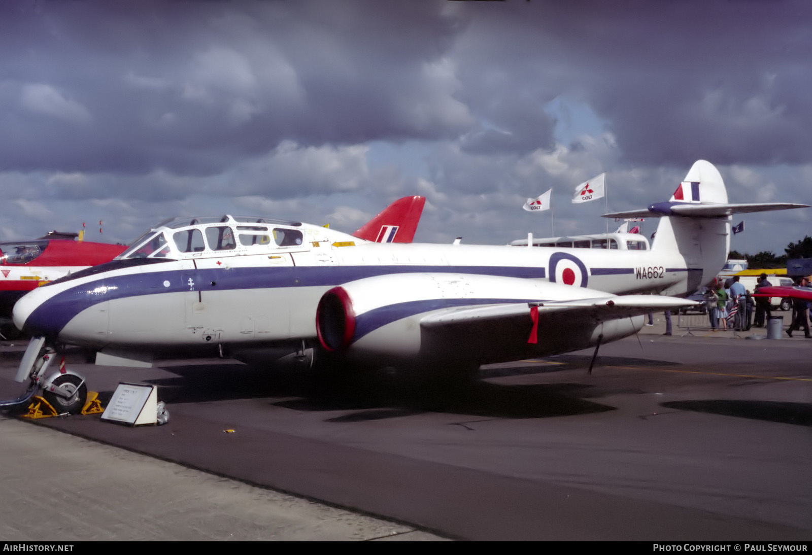Aircraft Photo of WA662 | Gloster Meteor T7 | UK - Air Force | AirHistory.net #641324
