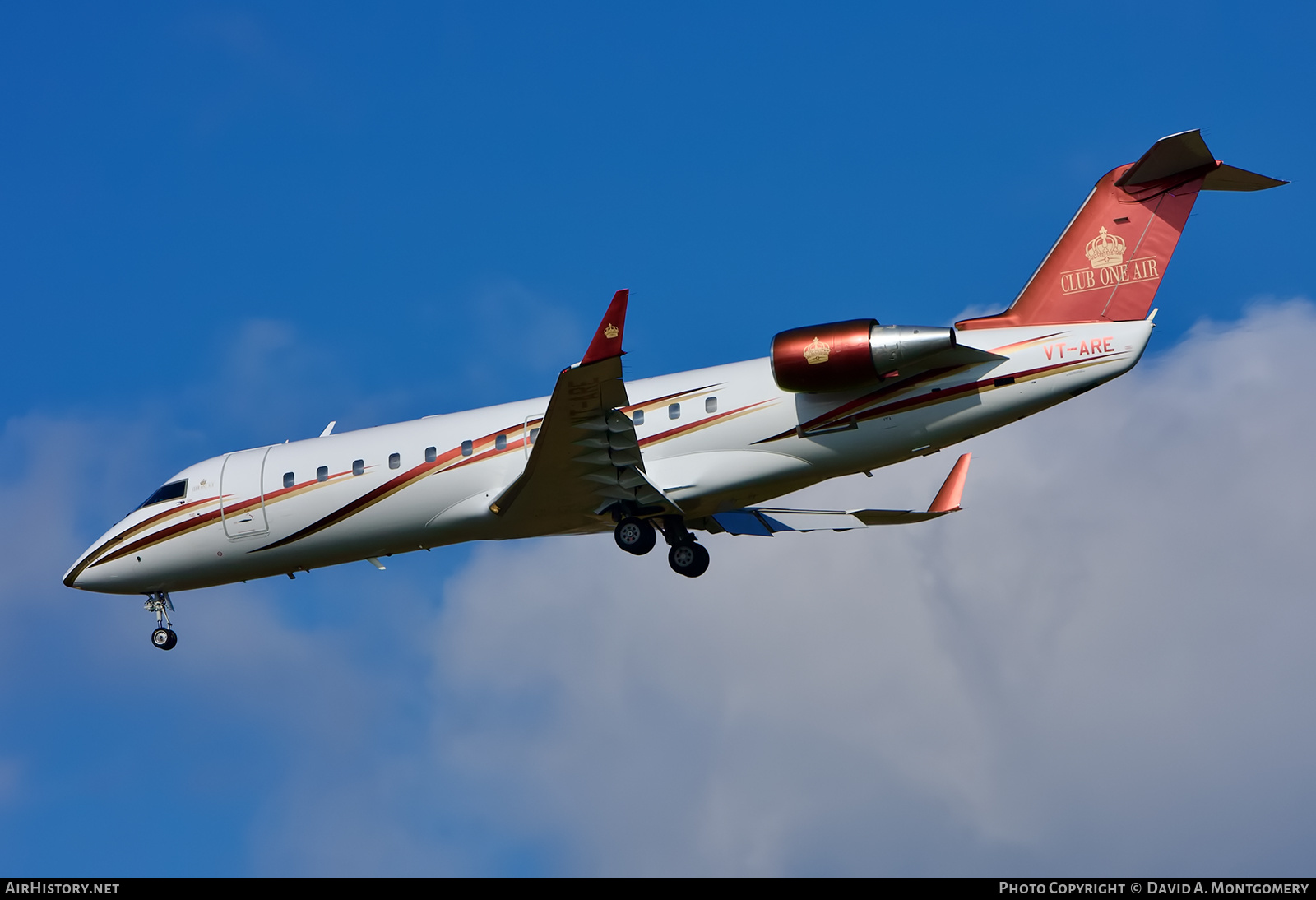 Aircraft Photo of VT-ARE | Bombardier CRJ Execliner (CL-600-2B19) | Club One Air | AirHistory.net #641344