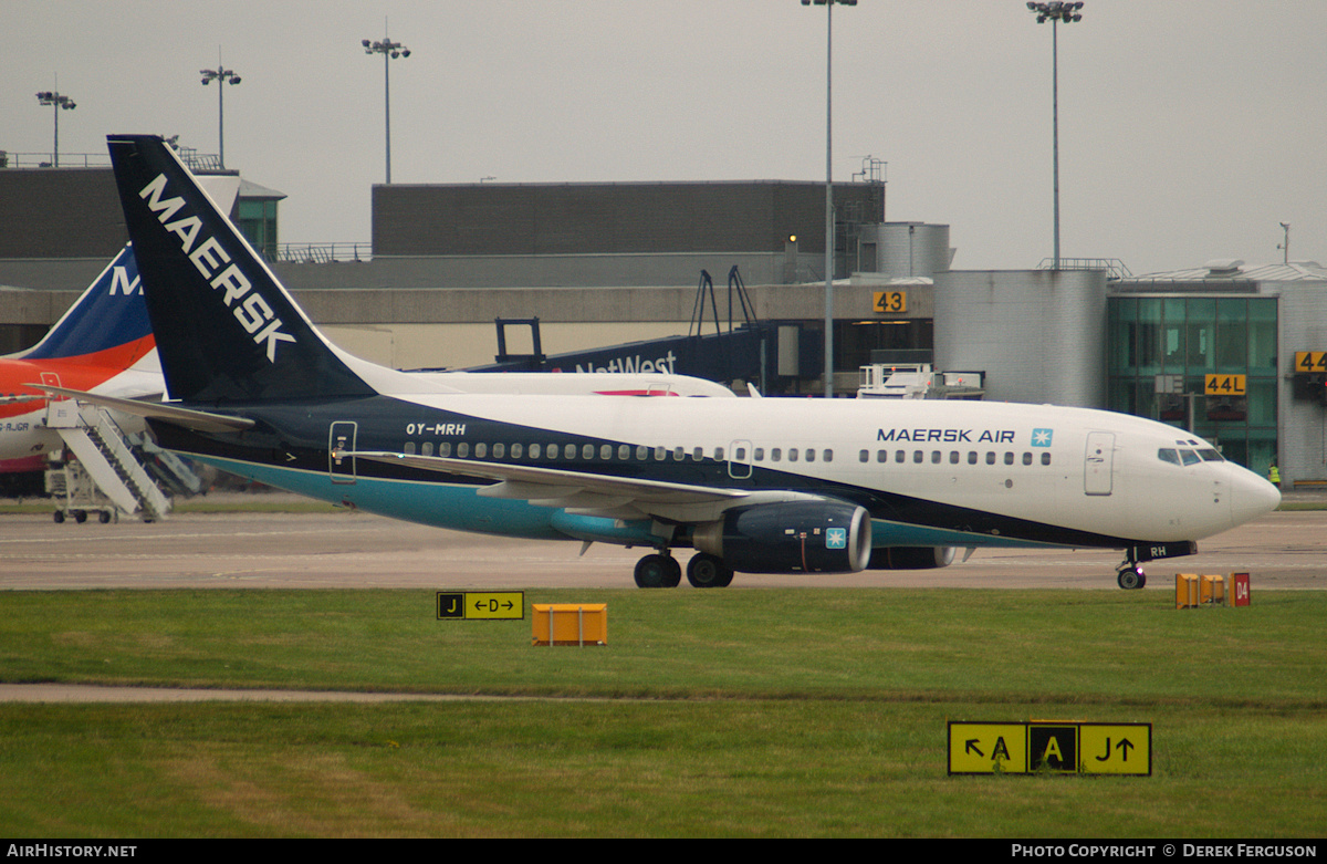 Aircraft Photo of OY-MRH | Boeing 737-7L9 | Maersk Air | AirHistory.net #641347