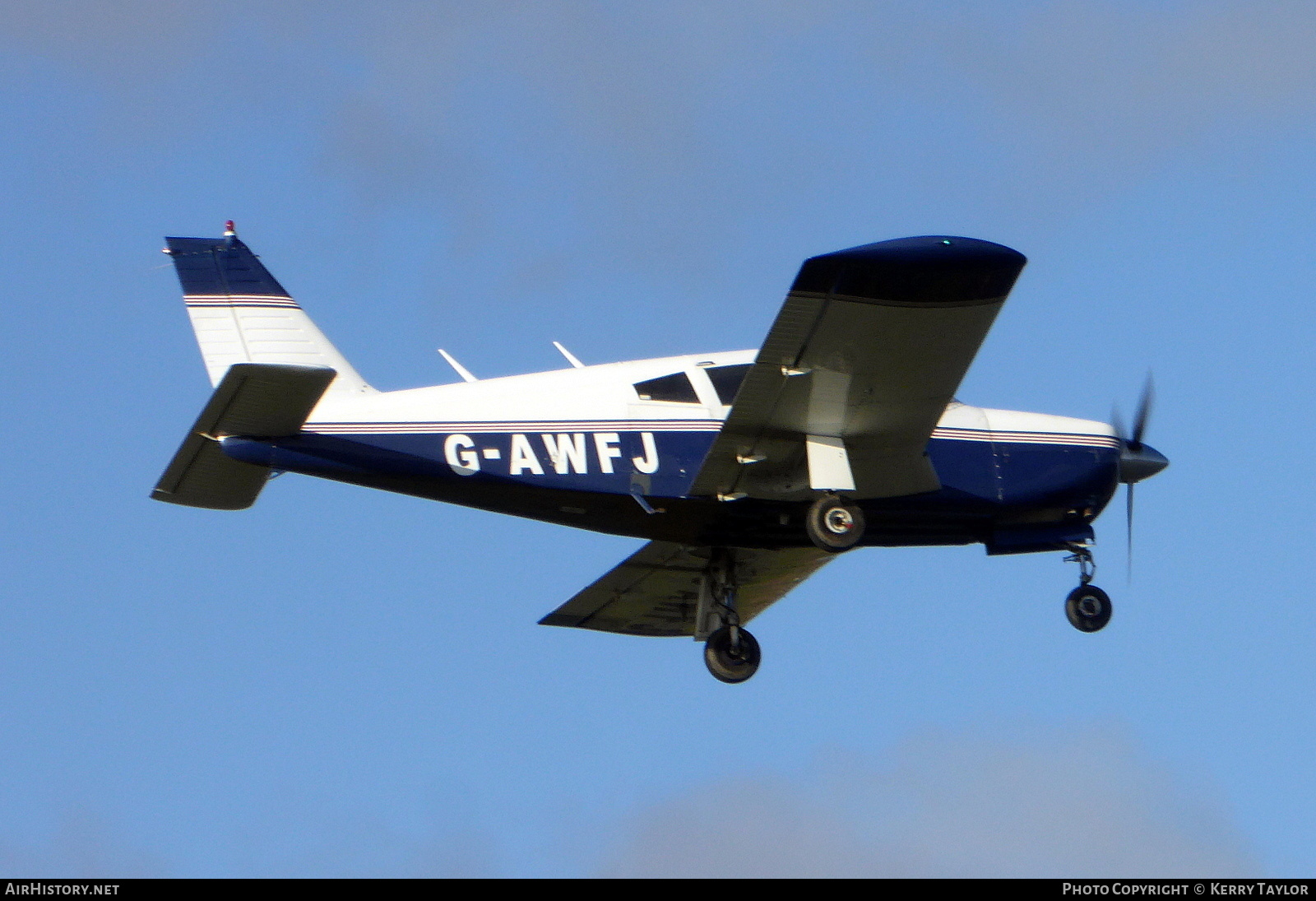 Aircraft Photo of G-AWFJ | Piper PA-28R-180 Cherokee Arrow | AirHistory.net #641348